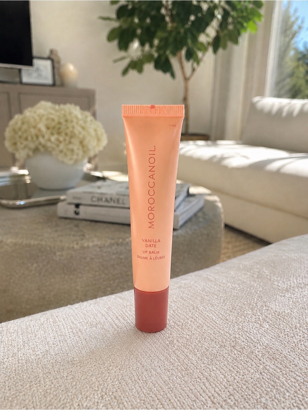 MOROCCANOIL Vanilla Date Lip Balm 0.5 oz NEW